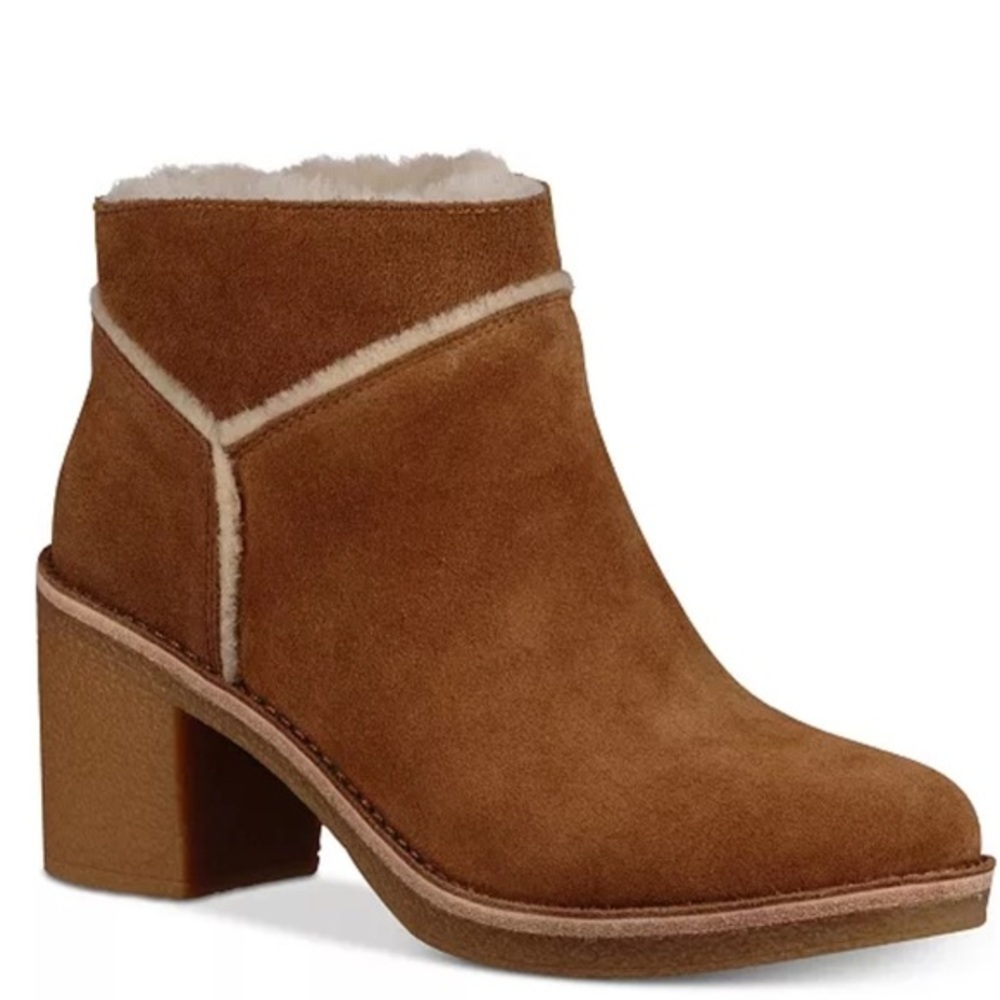 UGG Brown Heeled Boots